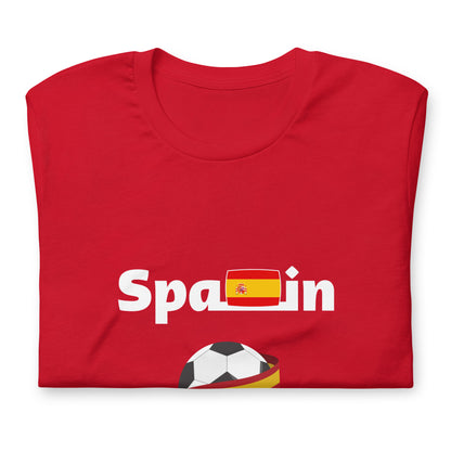 Spain Futbol Pride Unisex t-shirt by Passport Outfitters