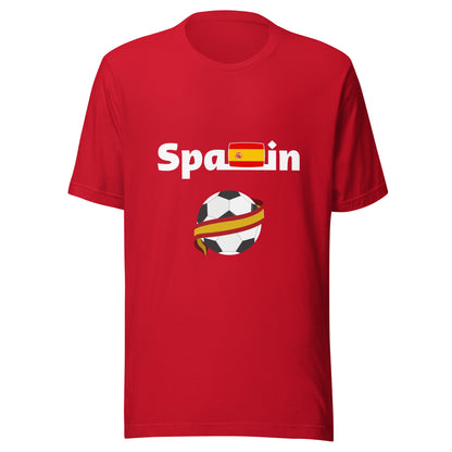 Spain Futbol Pride Unisex t-shirt by Passport Outfitters