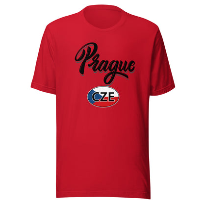 Prague CZE Unisex t-shirt by Passport Outfitters