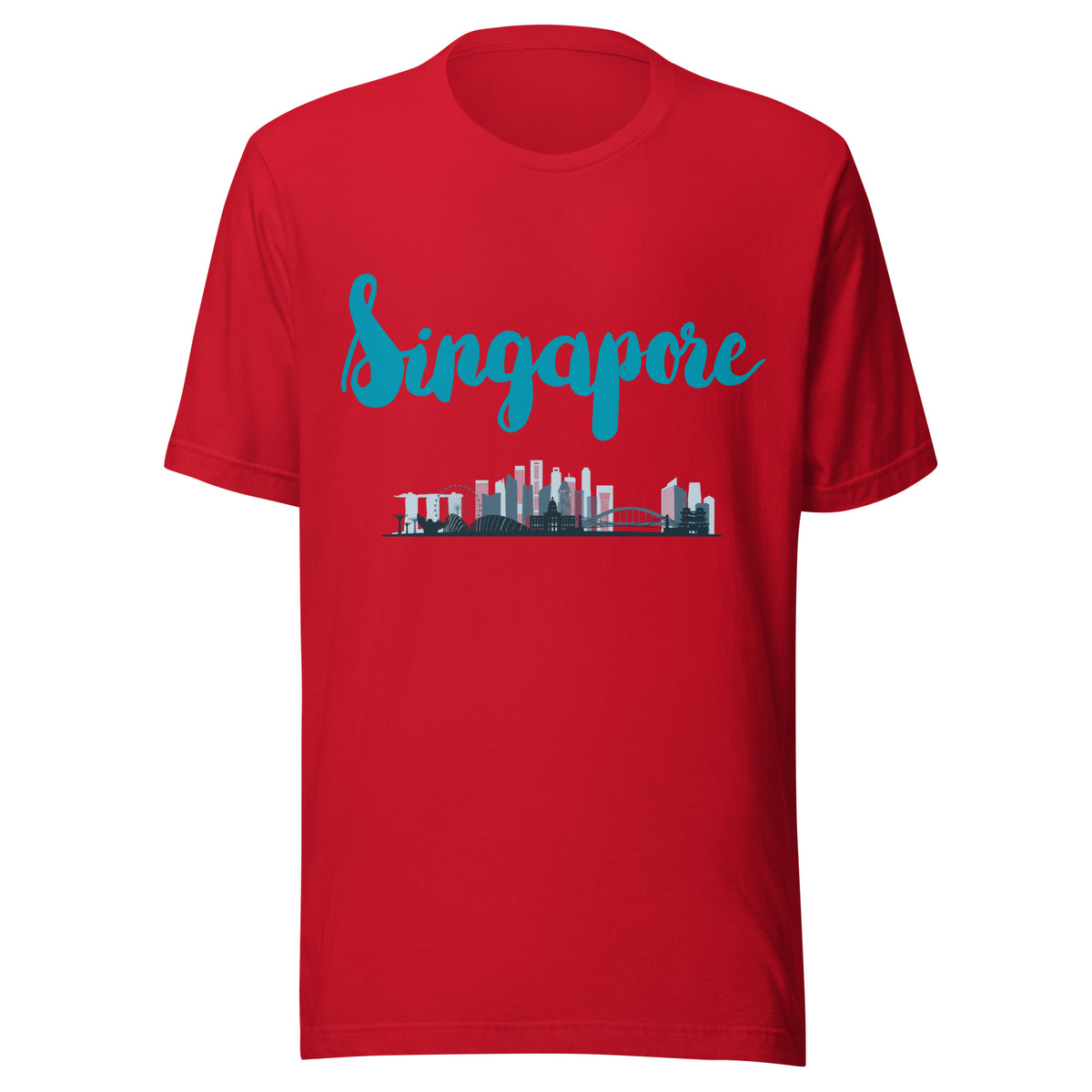 Singapore pride Unisex t-shirt by Passport Outfitters