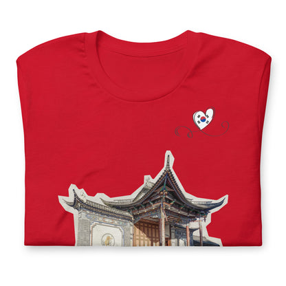 South Korea Unisex t-shirt by Passport Outfitters