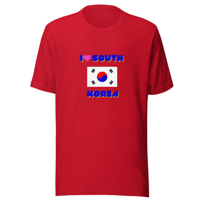 South Korea Unisex t-shirt by Passport Outfitters