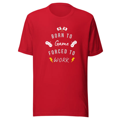 Born to Game Unisex t-shirt by Passport Outfitters