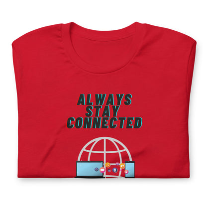 Stay Connected Unisex t-shirt by Passport Outfitters