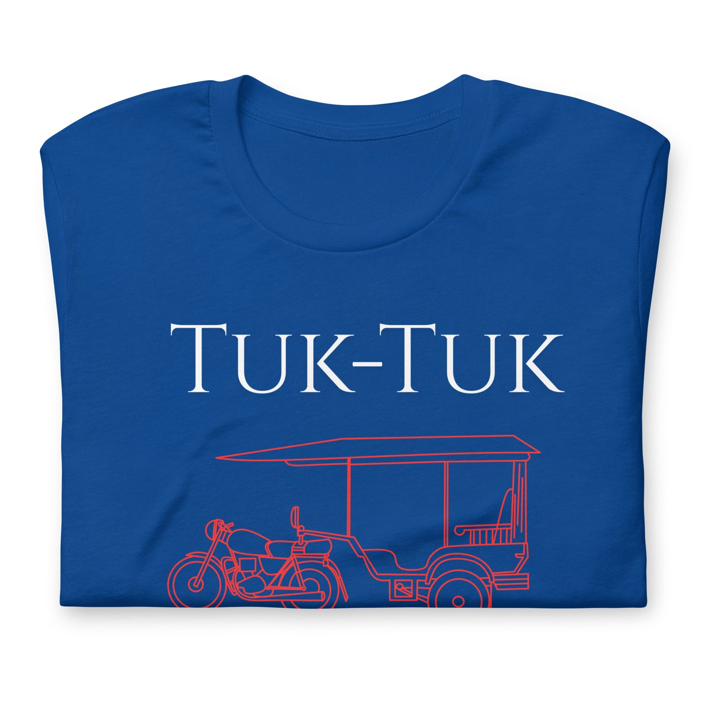 Tuk-Tuk Vintage Line Art T-Shirt by Passport Outfitters