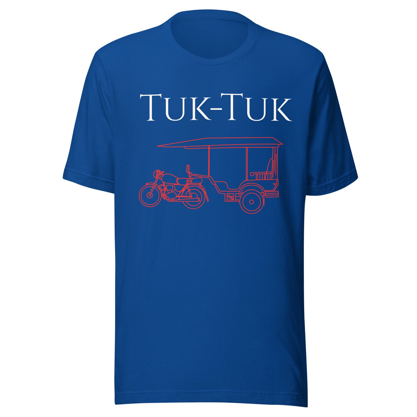 Tuk-Tuk Vintage Line Art T-Shirt by Passport Outfitters