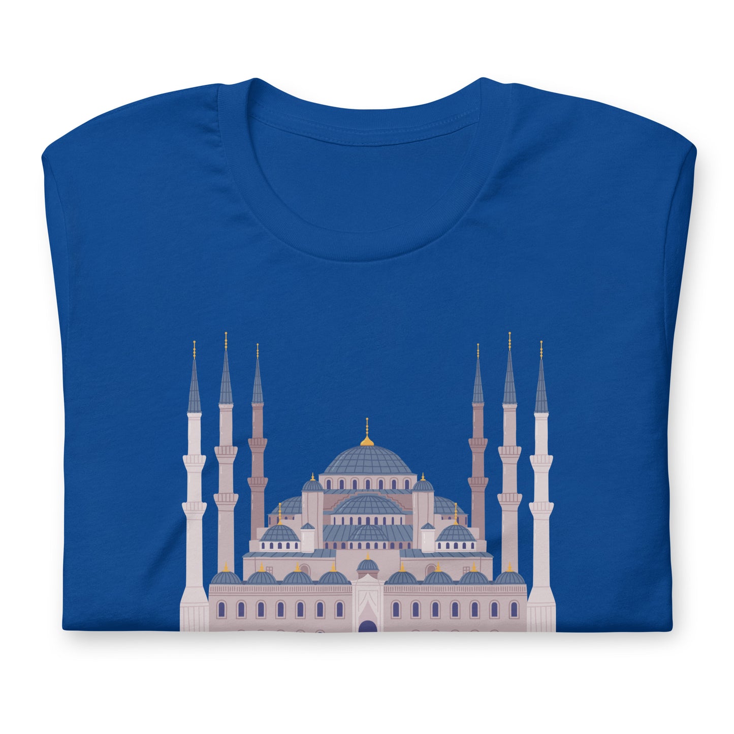 Istanbul Blue Mosque Graphic T-Shirt | Turkey Travel & Architecture Tee by Passport Outfitters