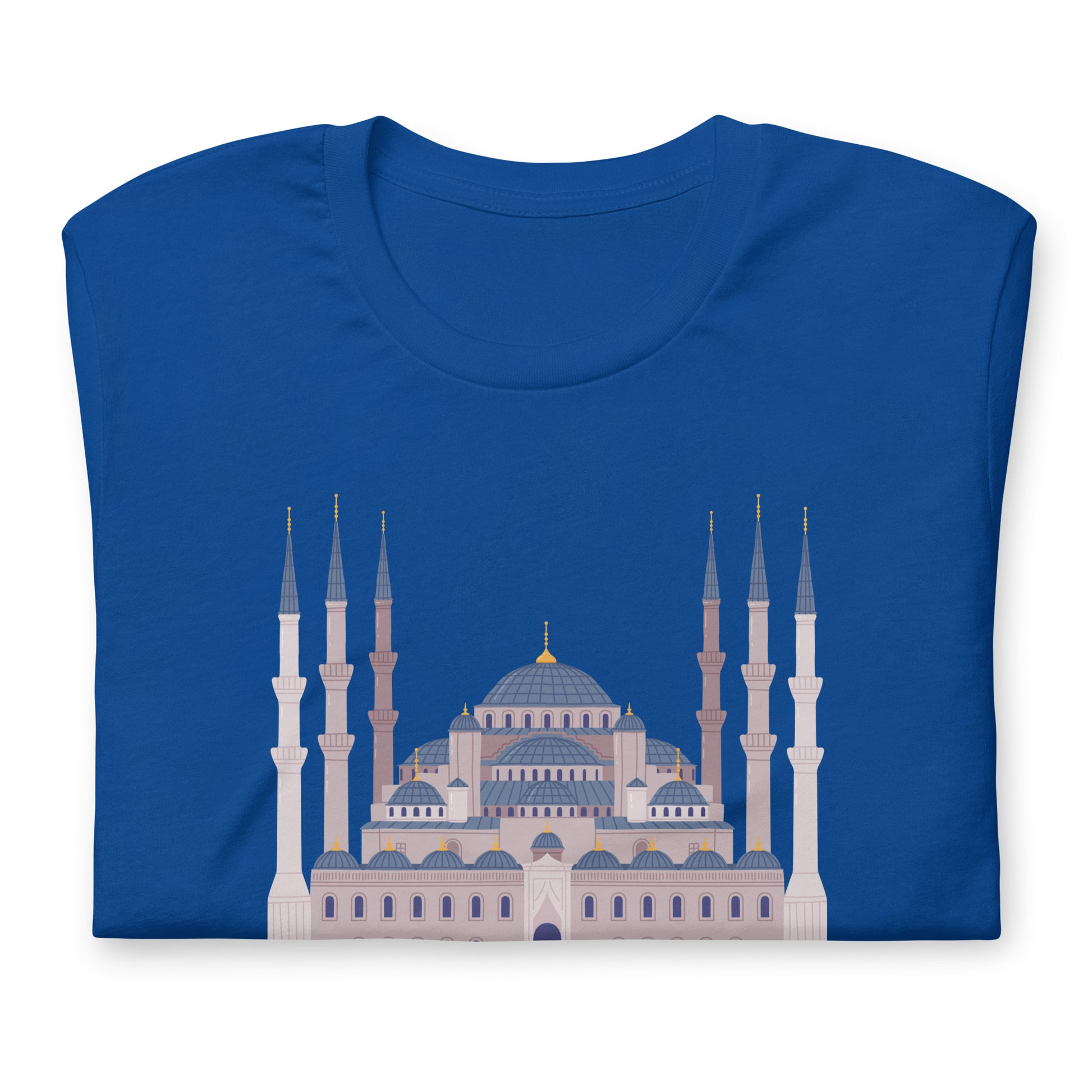 Istanbul Blue Mosque Graphic T-Shirt | Turkey Travel & Architecture Tee by Passport Outfitters