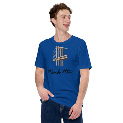 Manhattan Burrough Unisex t-shirt by Passport Outfitters