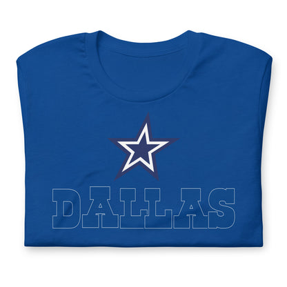 Dallas Texas Unisex t-shirt by Passport Outfitters
