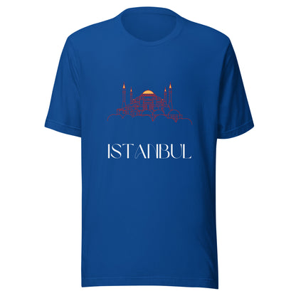 Istanbul Graphic T-Shirt | Hagia Sophia Skyline Travel Tee by Passport Outfitters