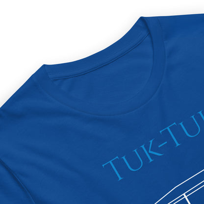 Tuk-Tuk Travel Tee – Royal Blue & White Edition by Passport Outfitters