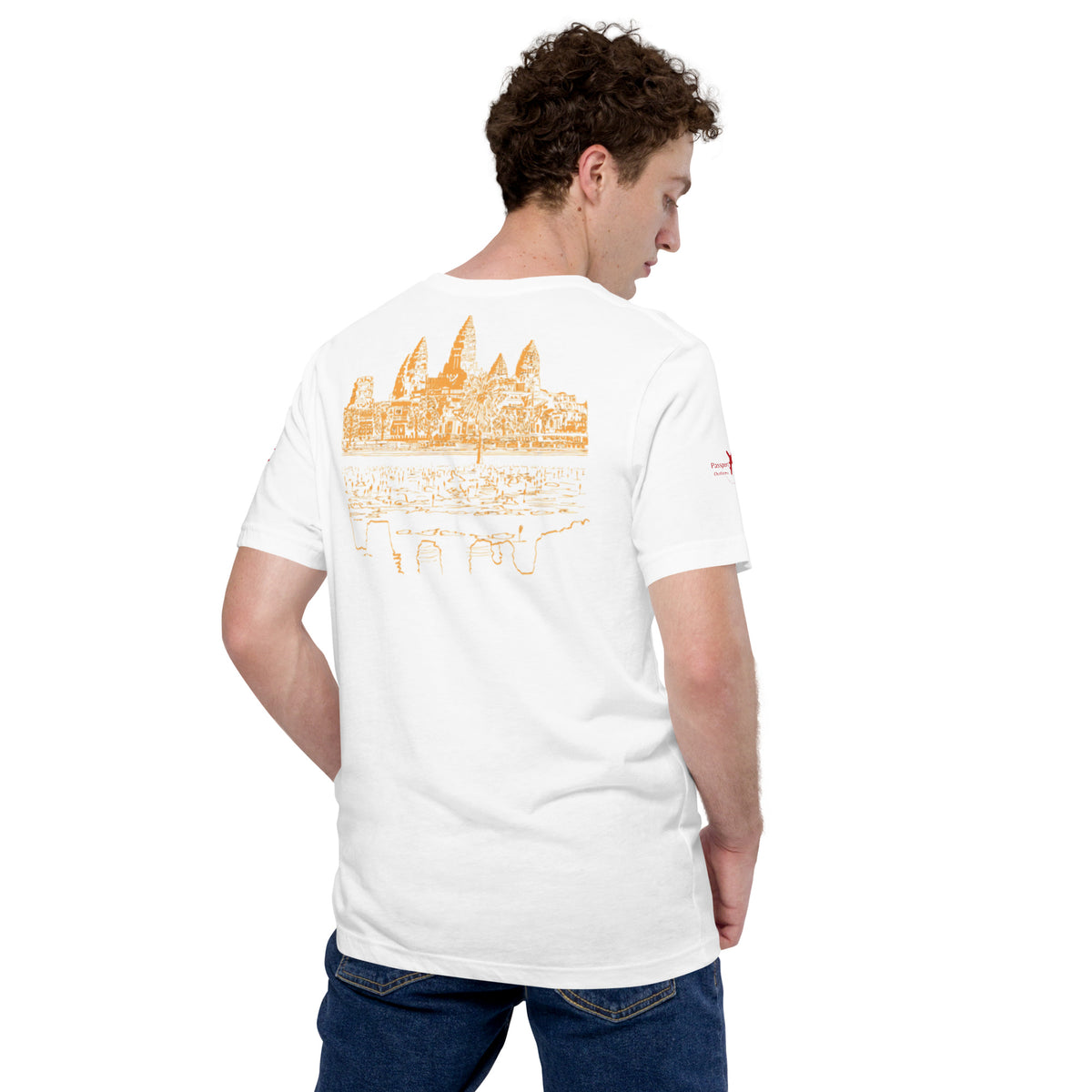 Angkor Wat Heritage Unisex t-shirt by Passport Outfitters