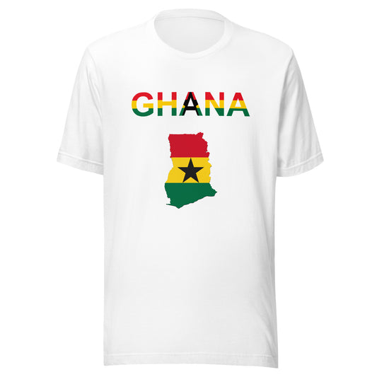Ghana National Heritage Pride Unisex t-shirt by Passport Outfitters