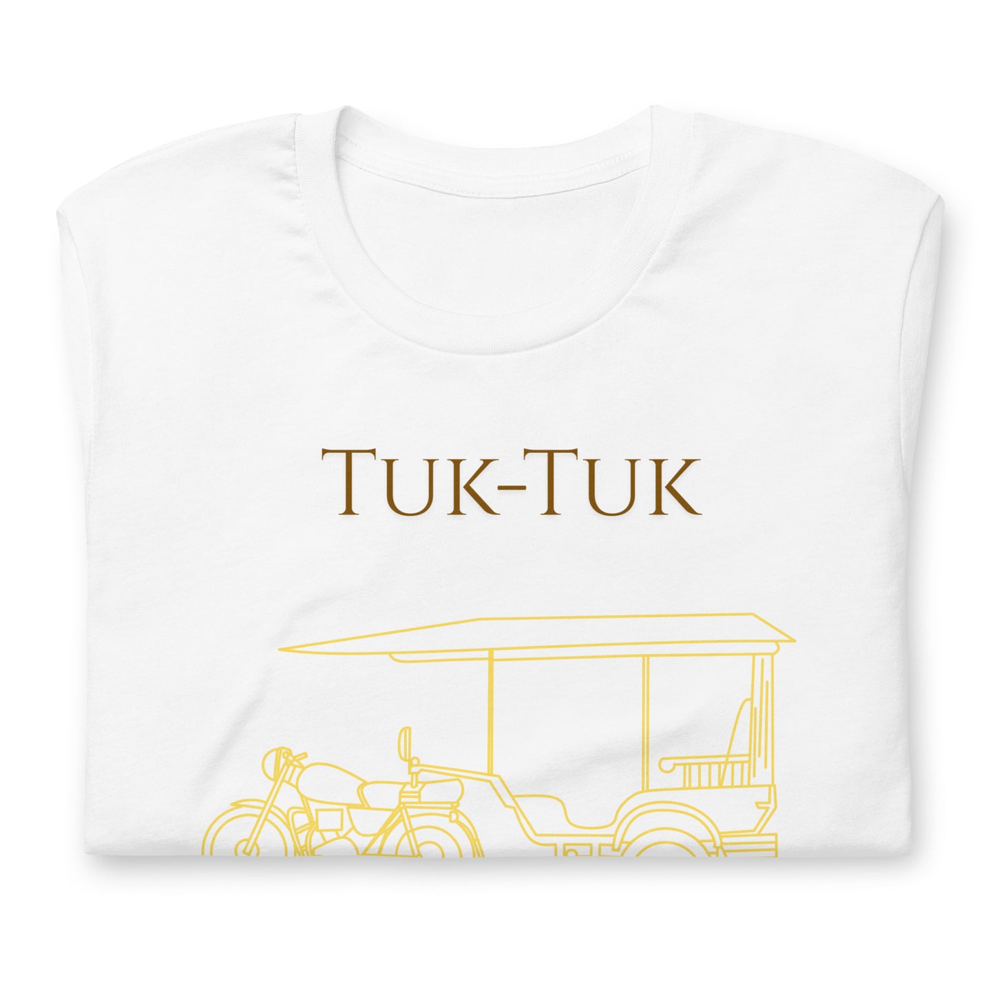 Tuk-Tuk Travel Tee – Charcoal & Gilded Gold Edition by Passport Outfitters by Passport Outfitters