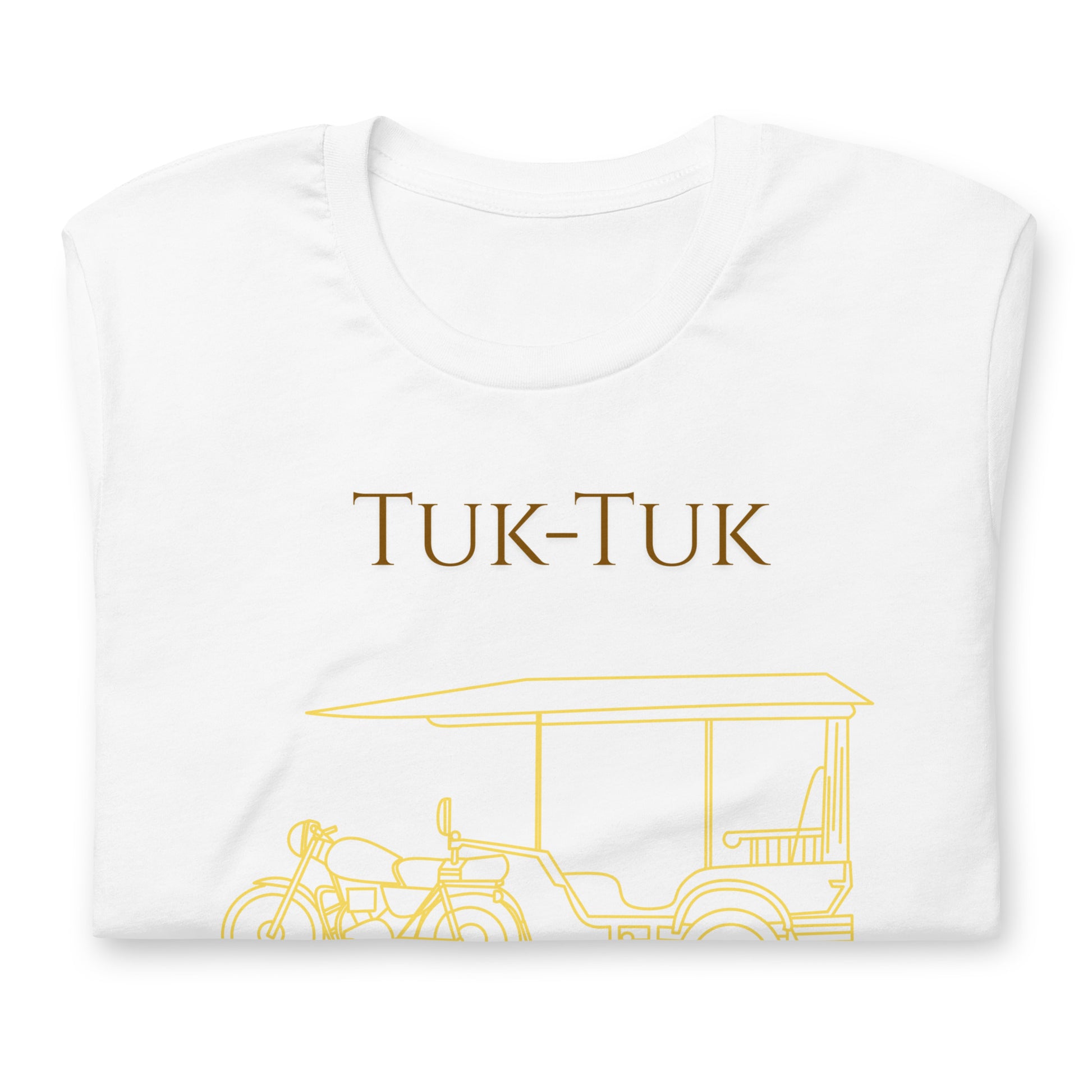 Tuk-Tuk Travel Tee – Charcoal & Gilded Gold Edition by Passport Outfitters by Passport Outfitters