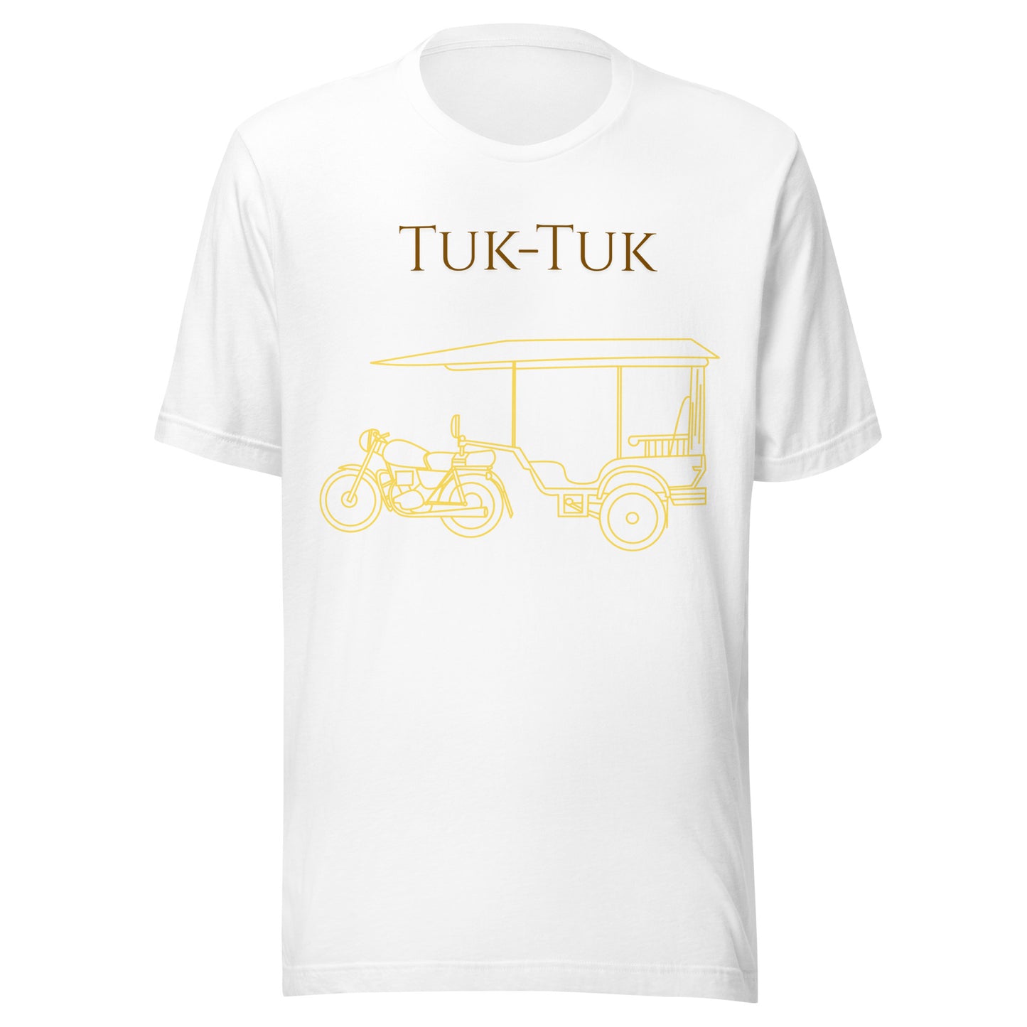 Tuk-Tuk Travel Tee – Charcoal & Gilded Gold Edition by Passport Outfitters by Passport Outfitters