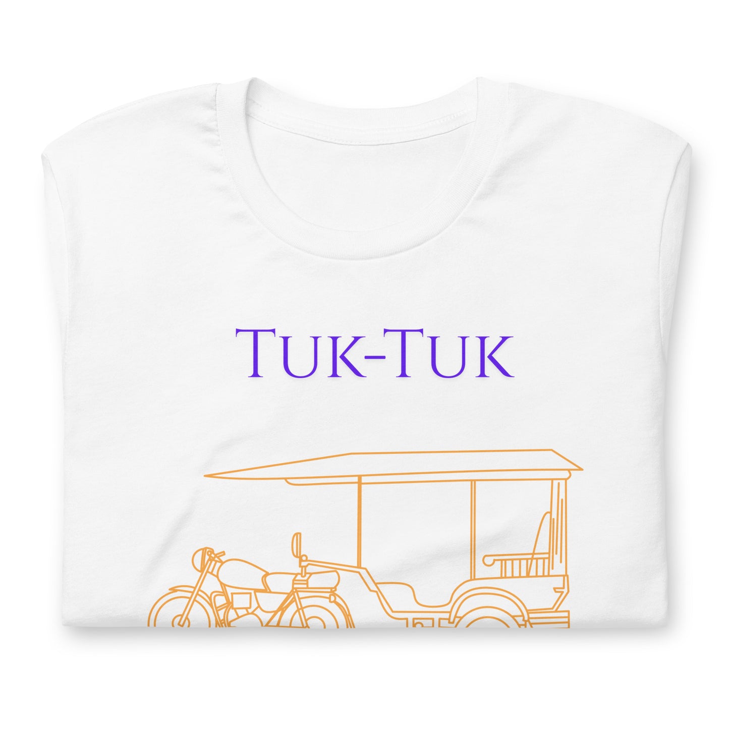 Tuk-Tuk Travel Tee – Imperial Purple & Gold Edition by Passport Outfitters by Passport Outfitters