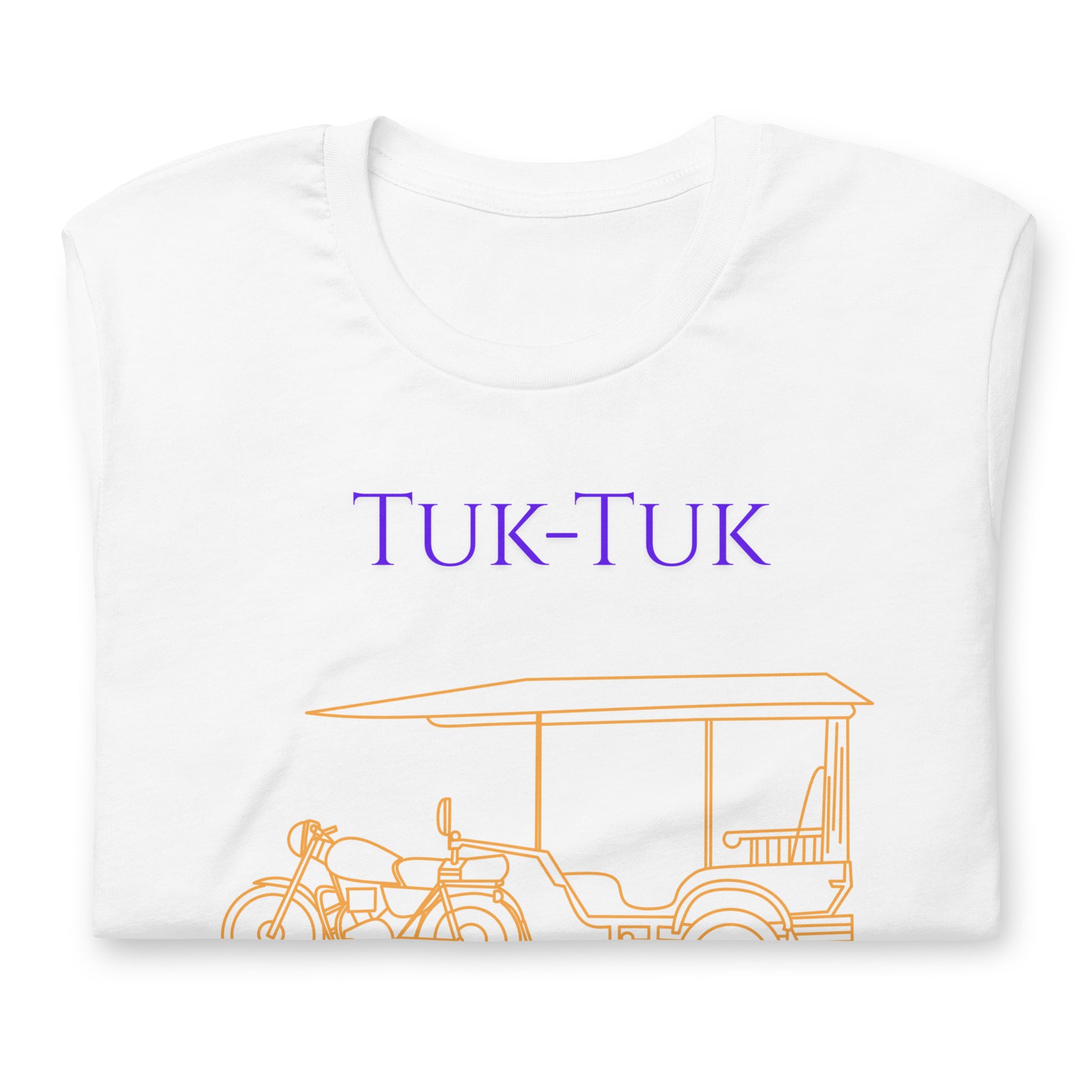 Tuk-Tuk Travel Tee – Imperial Purple & Gold Edition by Passport Outfitters by Passport Outfitters