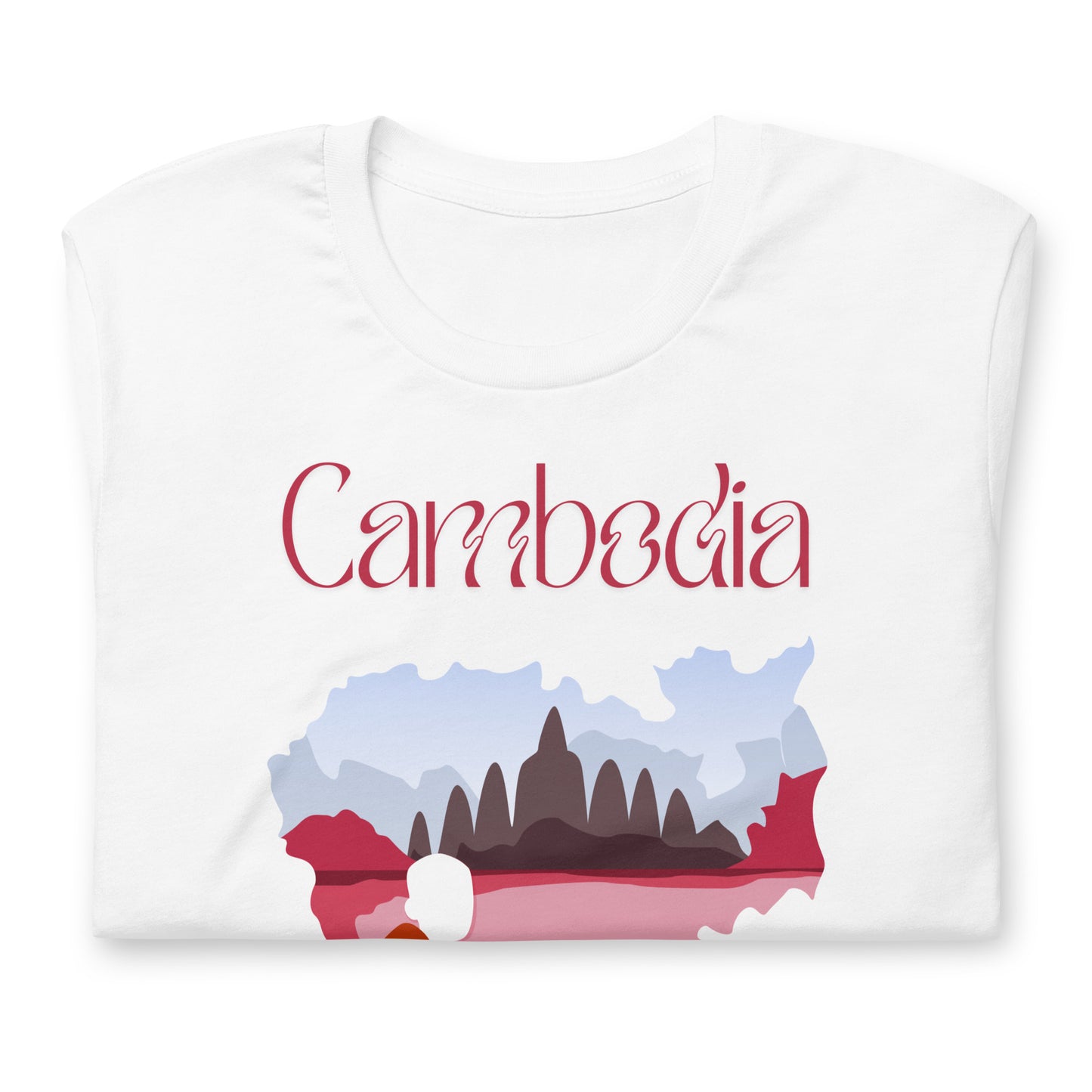 Cambodia Heritage Angkor Wat Graphic T-Shirt | Travel & Culture Tee by Passport Outfitters