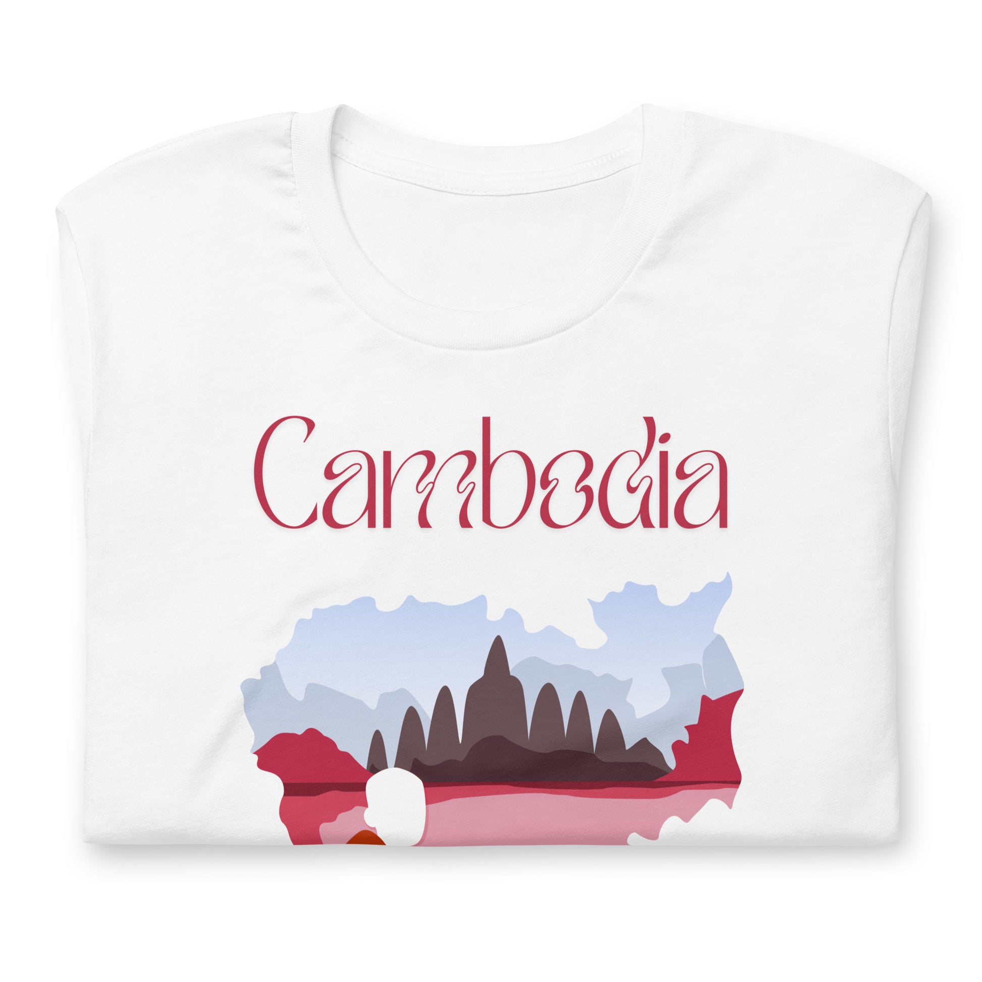 Cambodia Heritage Angkor Wat Graphic T-Shirt | Travel & Culture Tee by Passport Outfitters