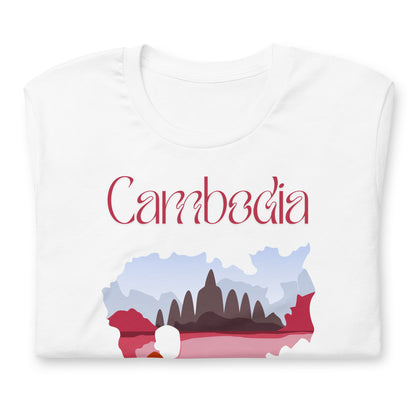Cambodia Heritage Angkor Wat Graphic T-Shirt | Travel & Culture Tee by Passport Outfitters