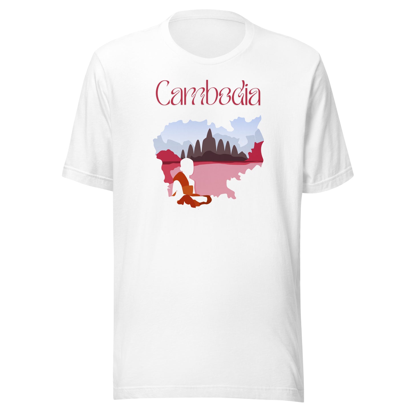 Cambodia Heritage Angkor Wat Graphic T-Shirt | Travel & Culture Tee by Passport Outfitters