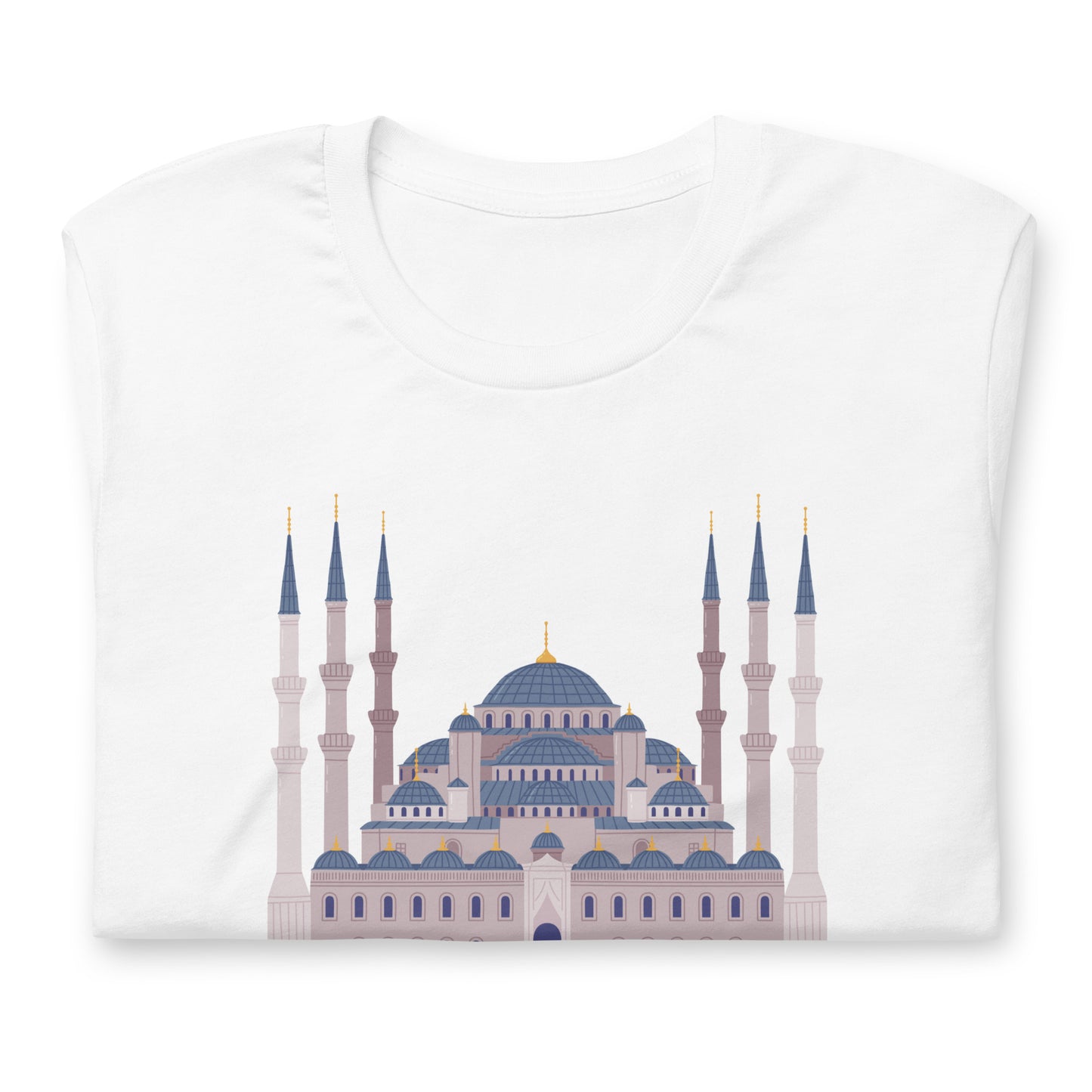 Istanbul Blue Mosque Graphic T-Shirt | Turkey Travel & Architecture Tee by Passport Outfitters