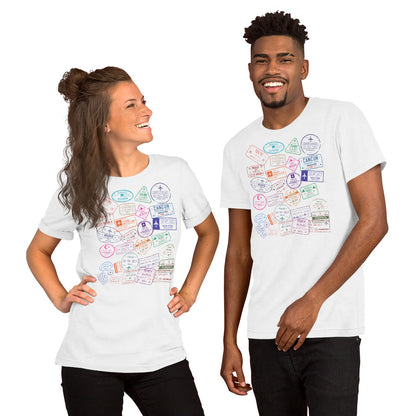 Global Passport Stamps Graphic T-Shirt Series | Travel & Wanderlust Tee by Passport Outfitters
