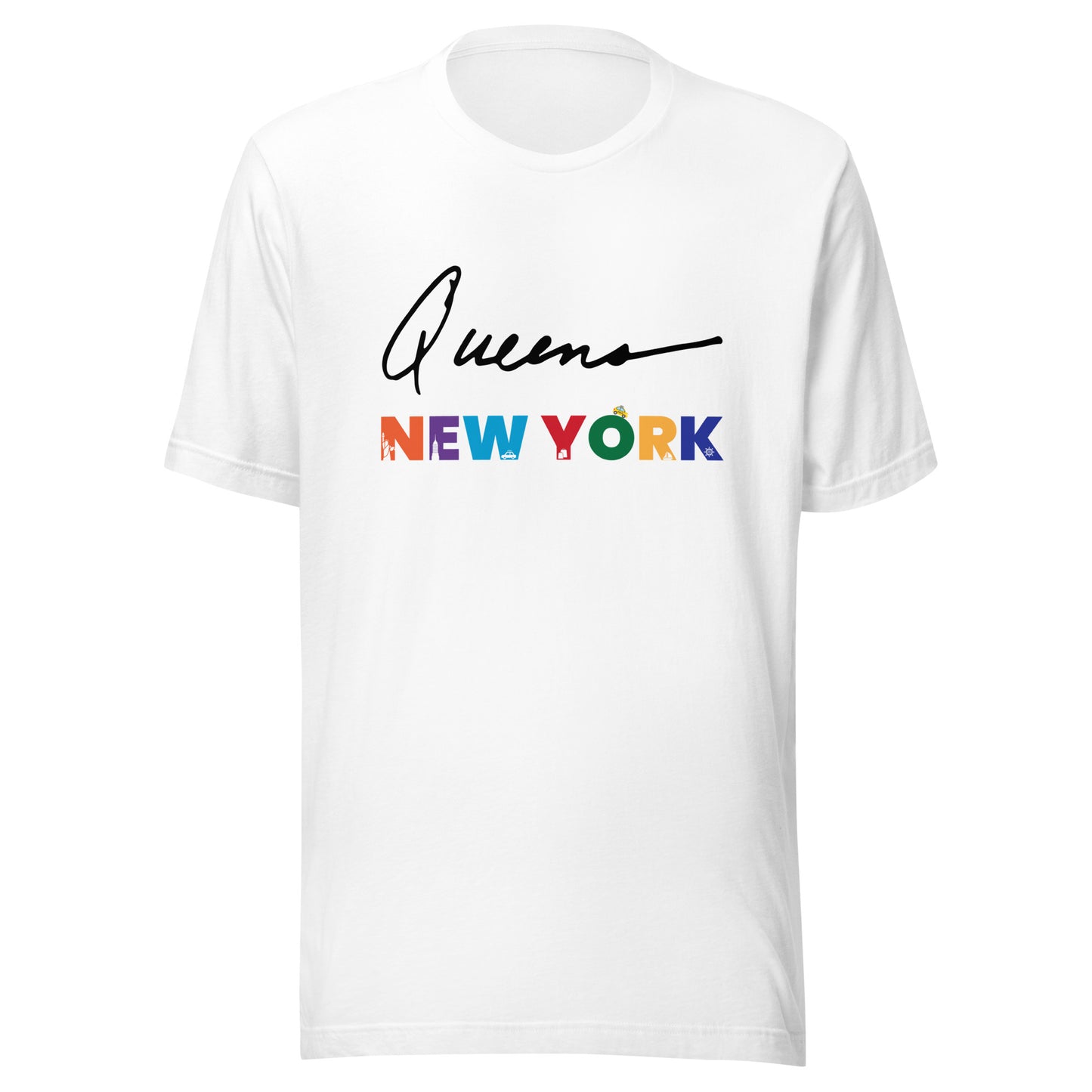 Queens NY Unisex t-shirt by Passport Outfitters