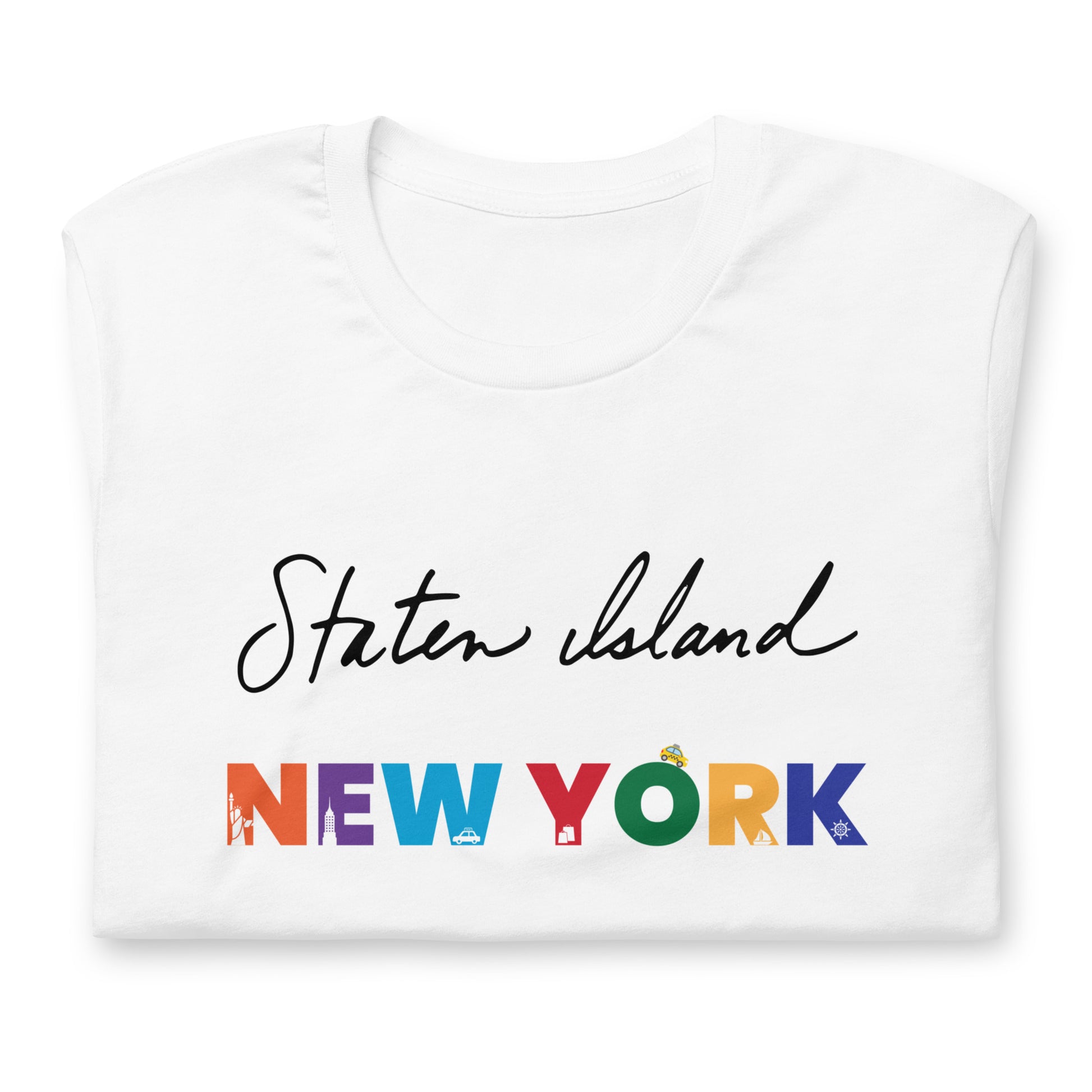 Staten Island New York Unisex t-shirt by Passport Outfitters