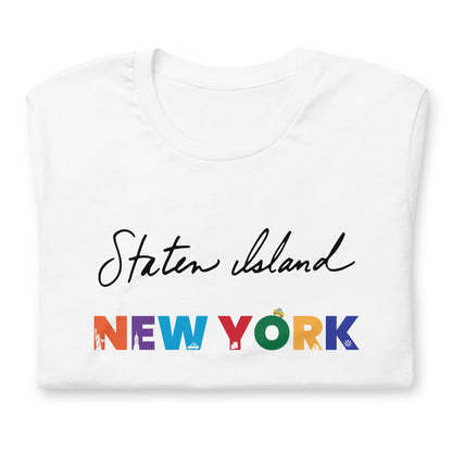Staten Island New York Unisex t-shirt by Passport Outfitters