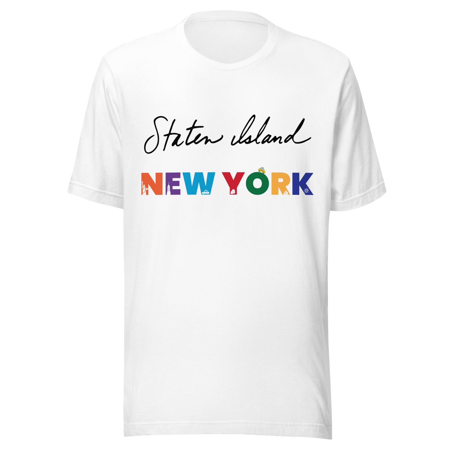 Staten Island New York Unisex t-shirt by Passport Outfitters