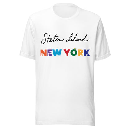 Staten Island New York Unisex t-shirt by Passport Outfitters