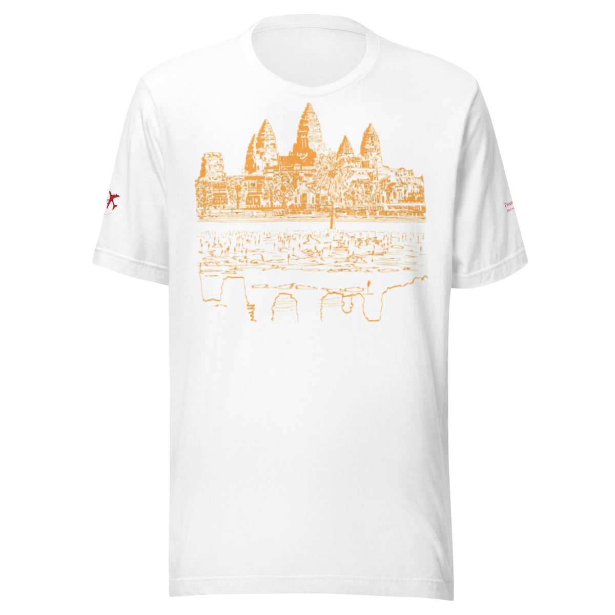 Angkor Wat Heritage Unisex t-shirt by Passport Outfitters