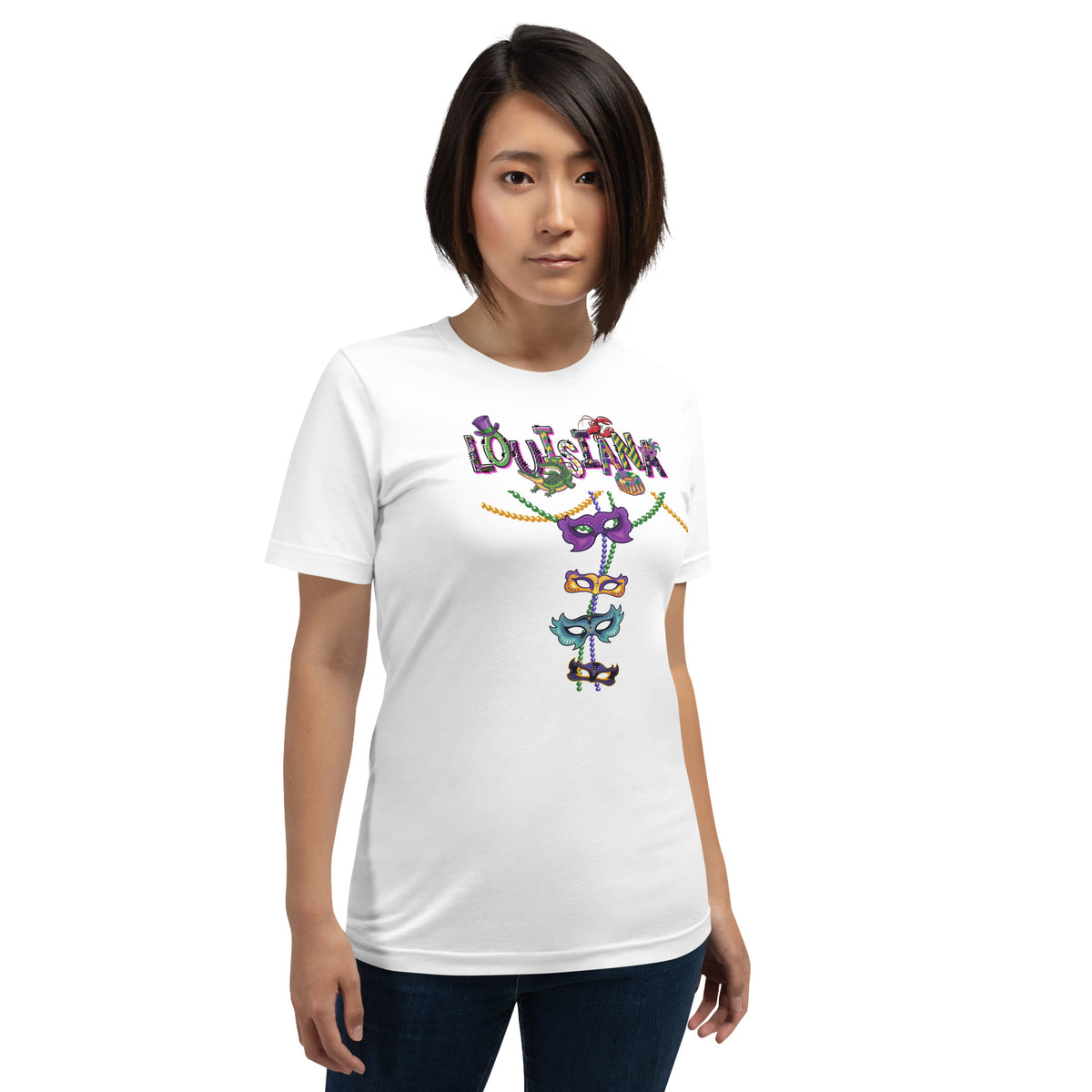 Louisiana Mardi Gras Unisex t-shirt by Passport Outfitters