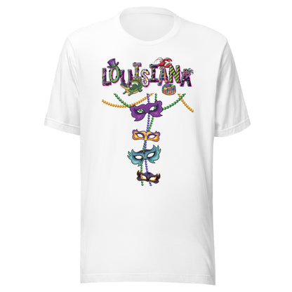 Louisiana Mardi Gras Unisex t-shirt by Passport Outfitters
