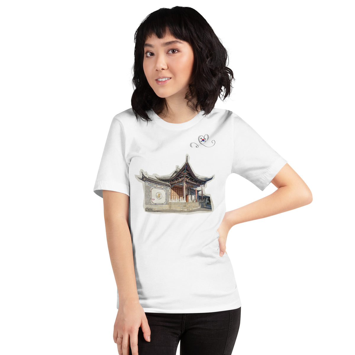 South Korea Unisex t-shirt by Passport Outfitters