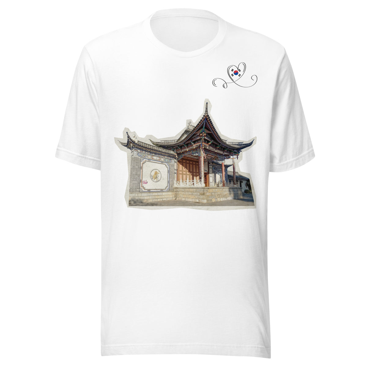 South Korea Unisex t-shirt by Passport Outfitters