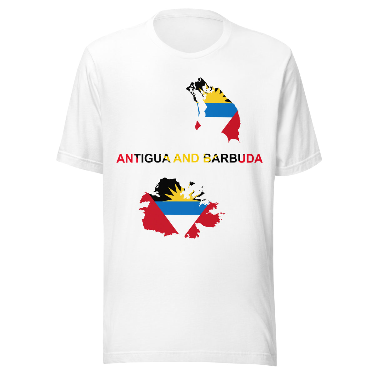 Antigua and Barbuda Pride Unisex t-shirt by Passport Outfitters