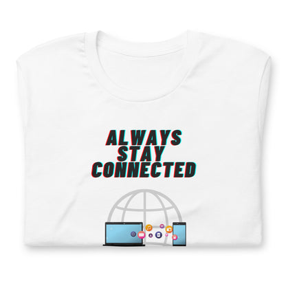Stay Connected Unisex t-shirt by Passport Outfitters
