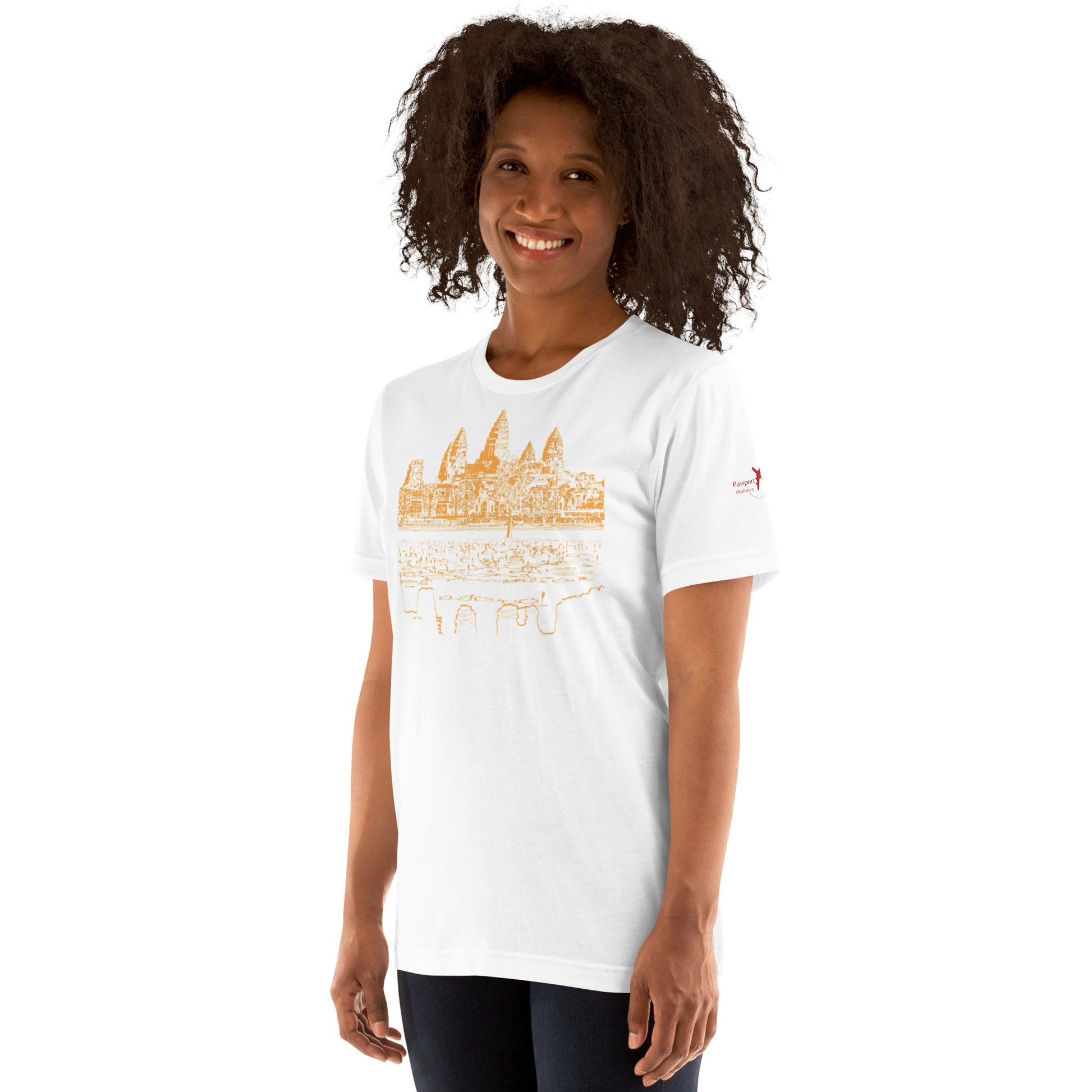 Angkor Wat Heritage Unisex t-shirt by Passport Outfitters