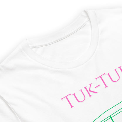 Tuk-Tuk Travel Tee – Pink & Emerald Green Edition by Passport Outfitters