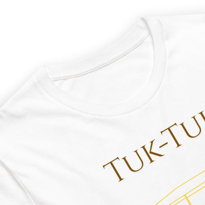 Tuk-Tuk Travel Tee – Charcoal & Gilded Gold Edition by Passport Outfitters by Passport Outfitters