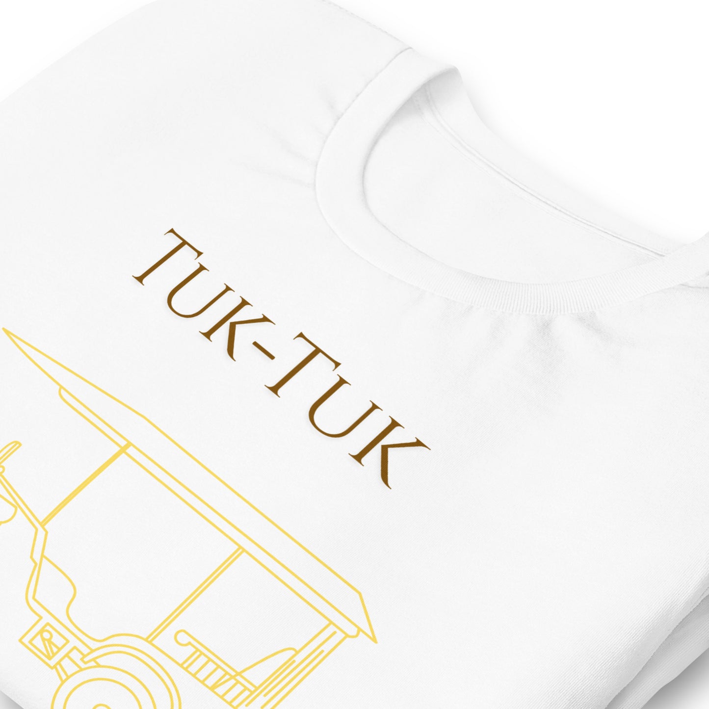 Tuk-Tuk Travel Tee – Charcoal & Gilded Gold Edition by Passport Outfitters by Passport Outfitters