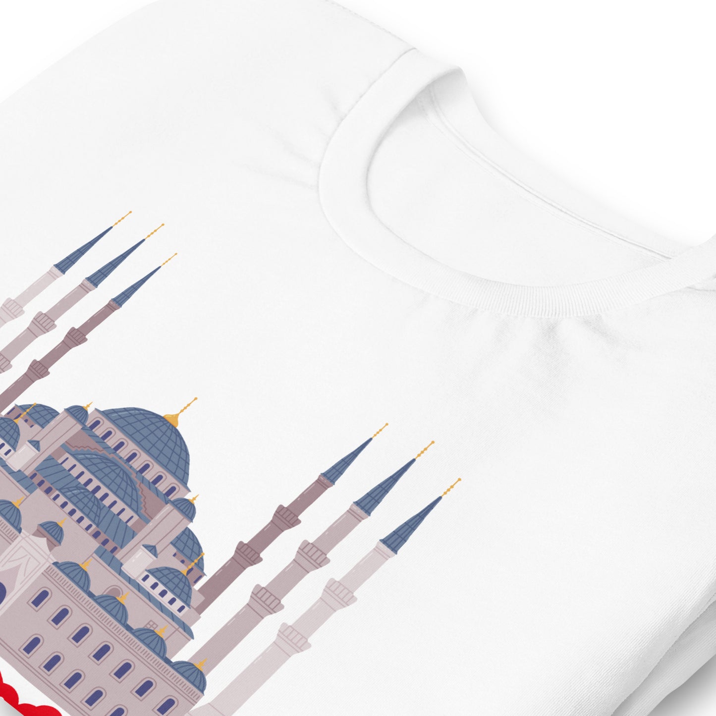 Istanbul Blue Mosque Graphic T-Shirt | Turkey Travel & Architecture Tee by Passport Outfitters