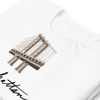 Manhattan Burrough Unisex t-shirt by Passport Outfitters