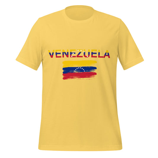 Venezuela Flag Heritage Unisex T-Shirt | Venezuelan Pride Tee by Passport Outfitters