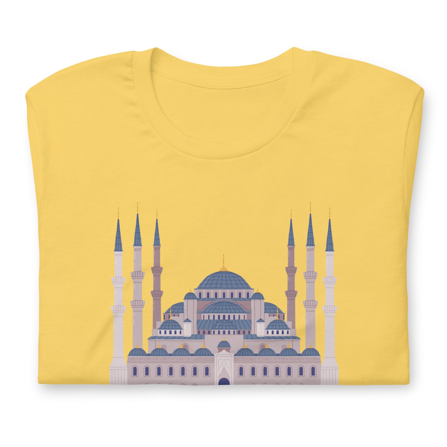 Istanbul Blue Mosque Graphic T-Shirt | Turkey Travel & Architecture Tee by Passport Outfitters