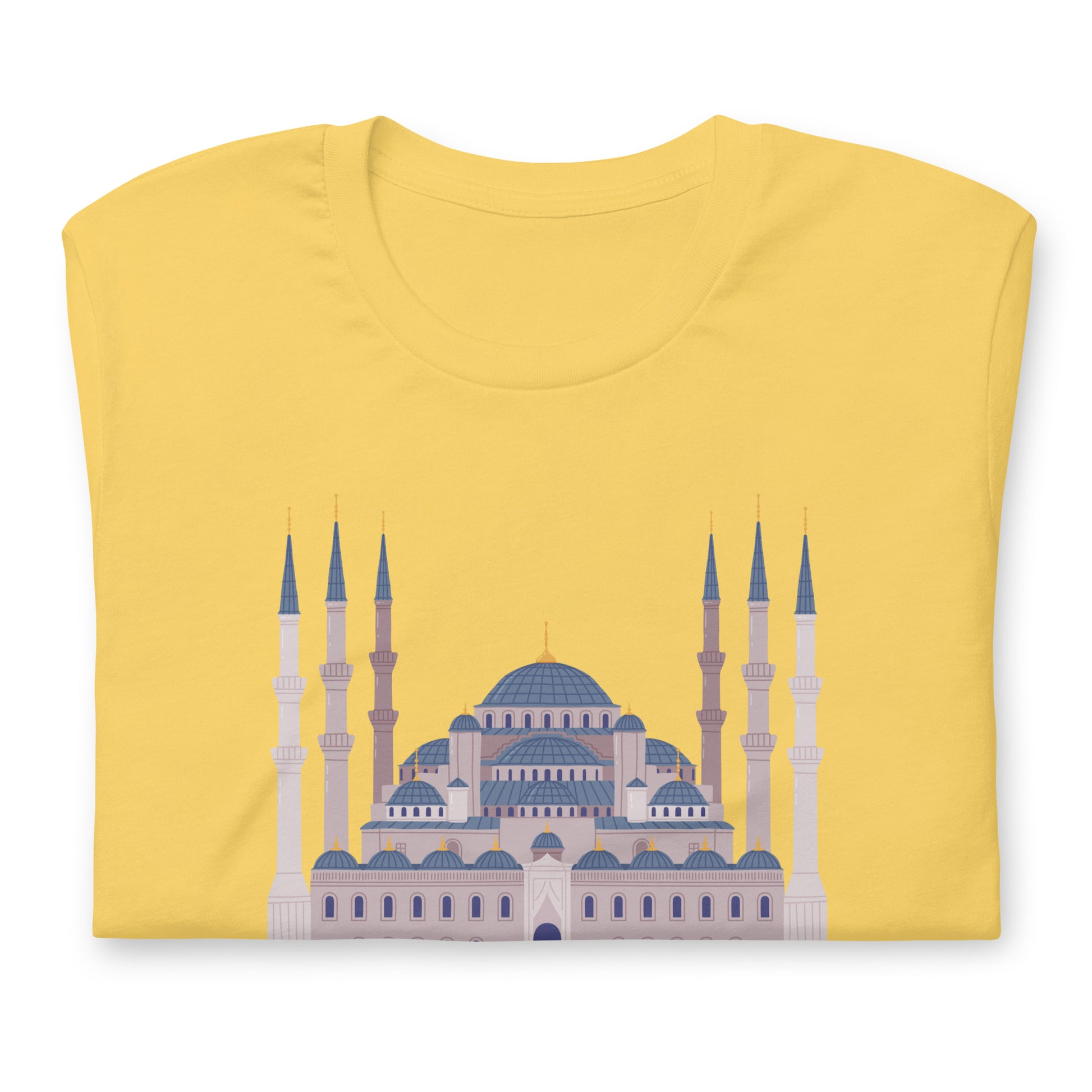 Istanbul Blue Mosque Graphic T-Shirt | Turkey Travel & Architecture Tee by Passport Outfitters